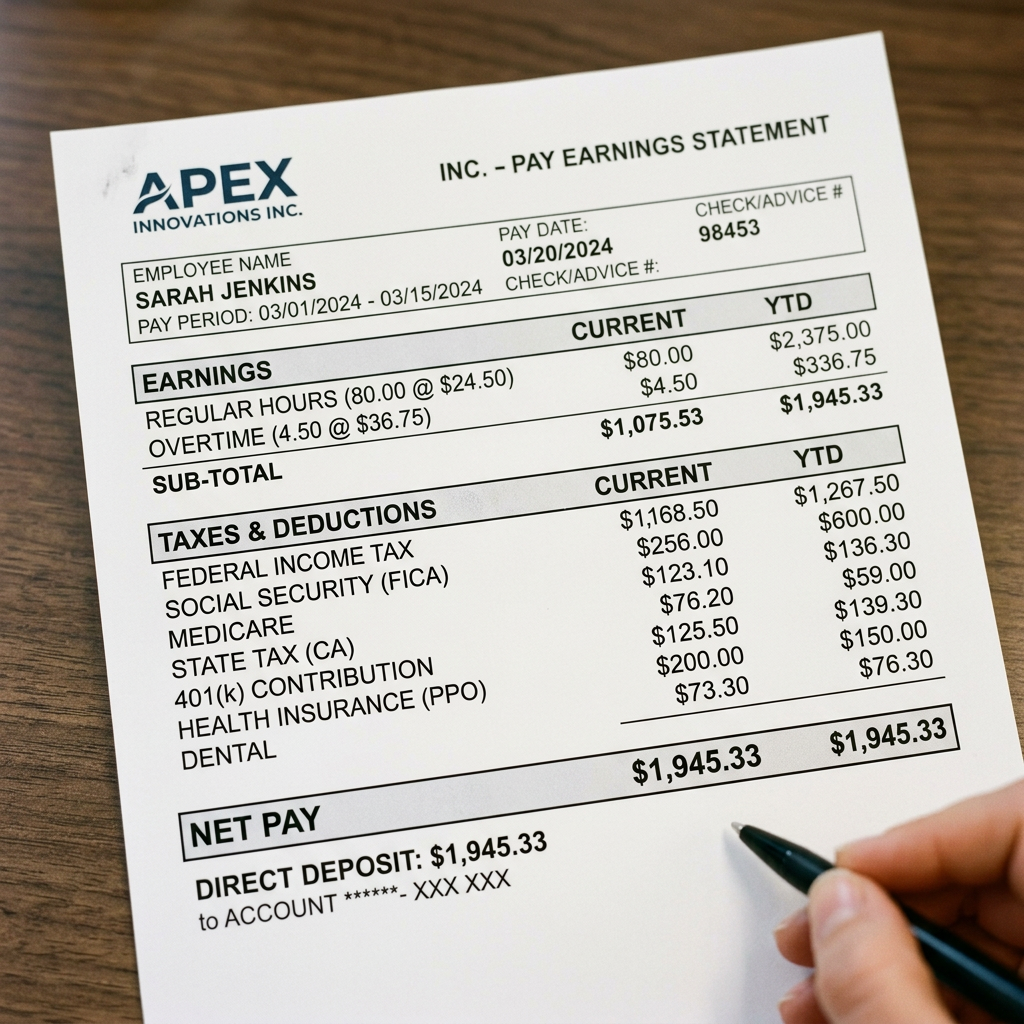 Is My Employer Required to Give Me a Paycheck Stub?