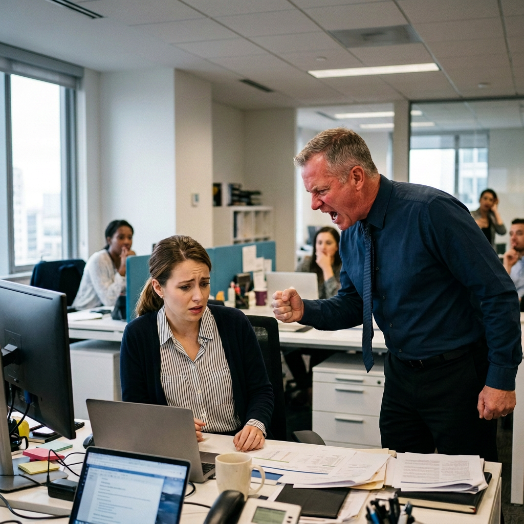 Can Your Boss Yell at You? What the Law Says