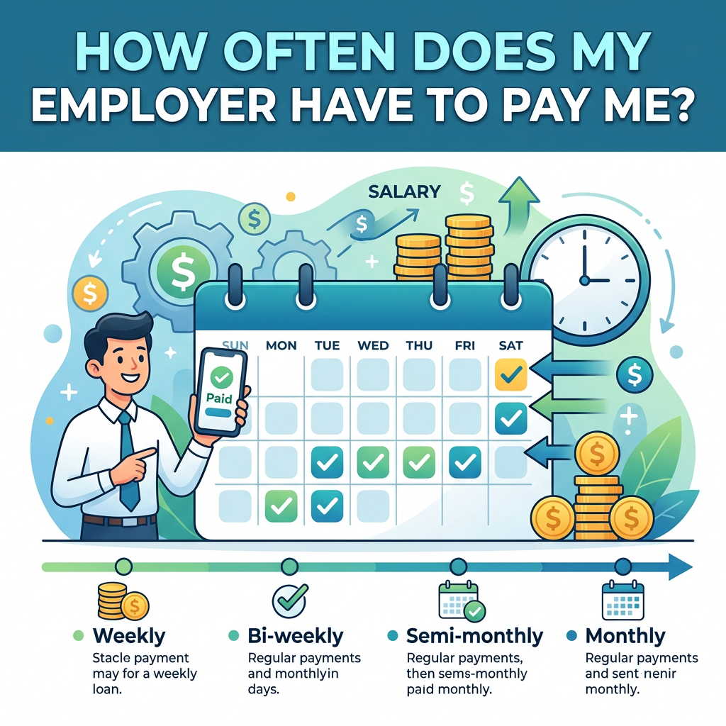 How Often Does My Employer Have to Pay Me?