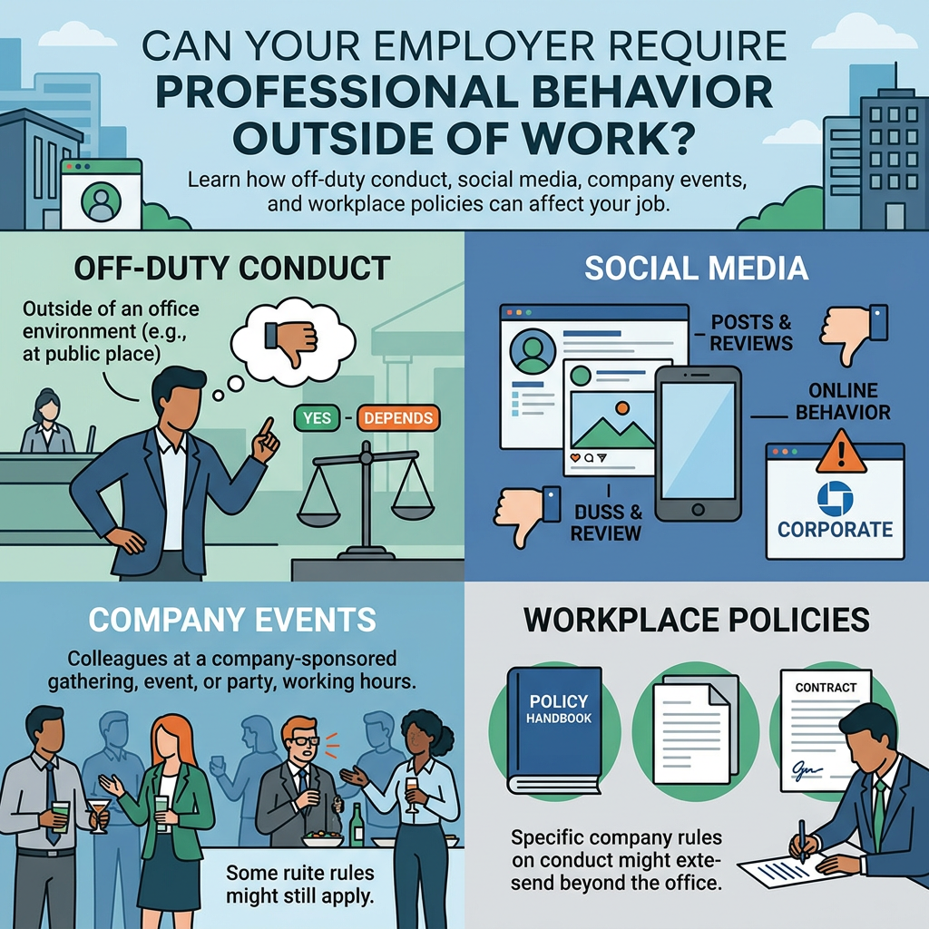 Can Your Employer Require Professional Behavior Outside of Work?