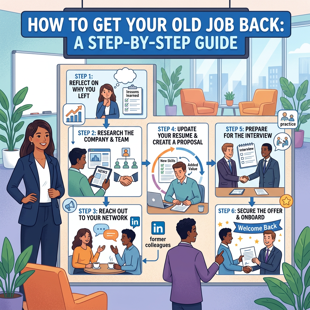 How To Get Your Old Job Back
