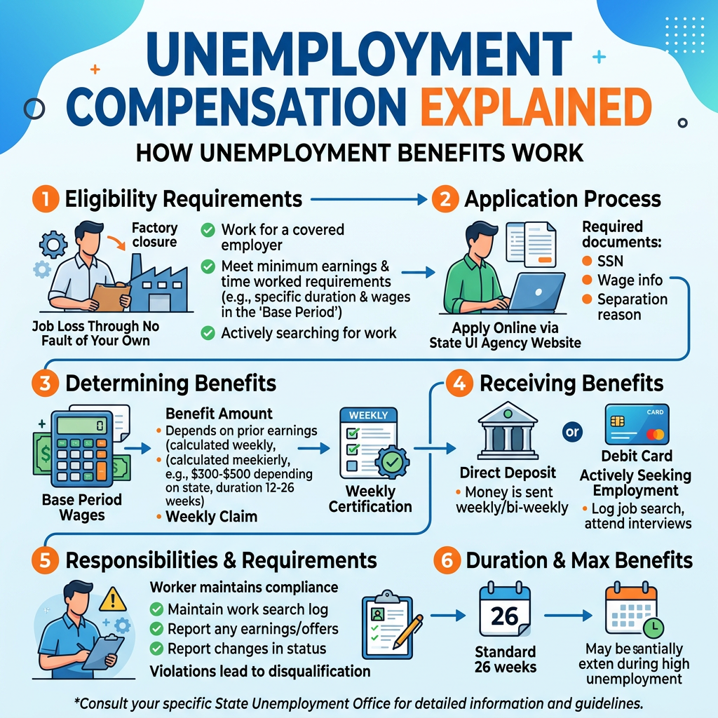 Unemployment Compensation Explained: How Unemployment Benefits Work