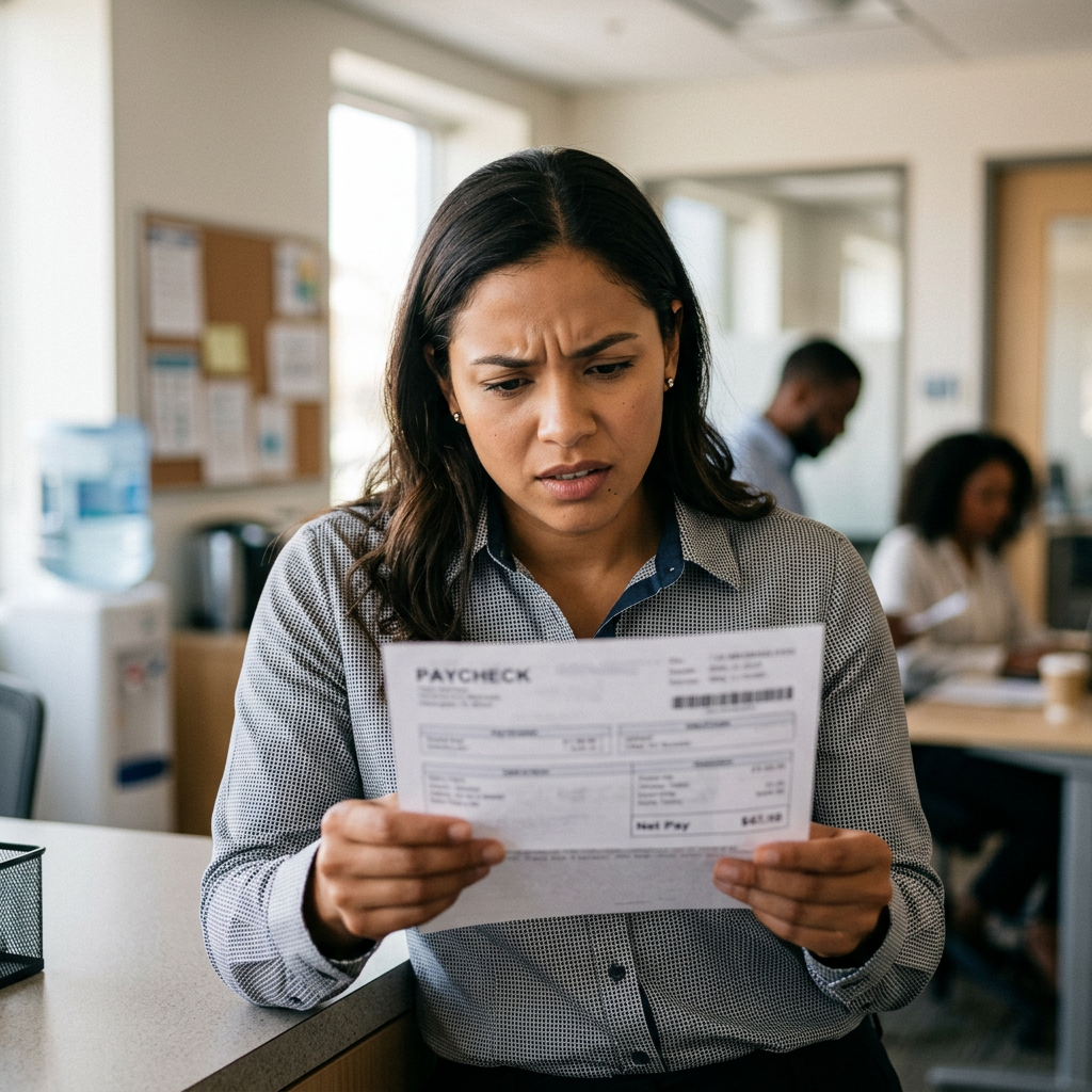 What Should I Do If My Paycheck Is Wrong?